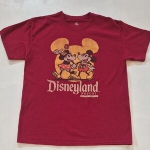 Maroon Mickey & Minnie T- Shirt